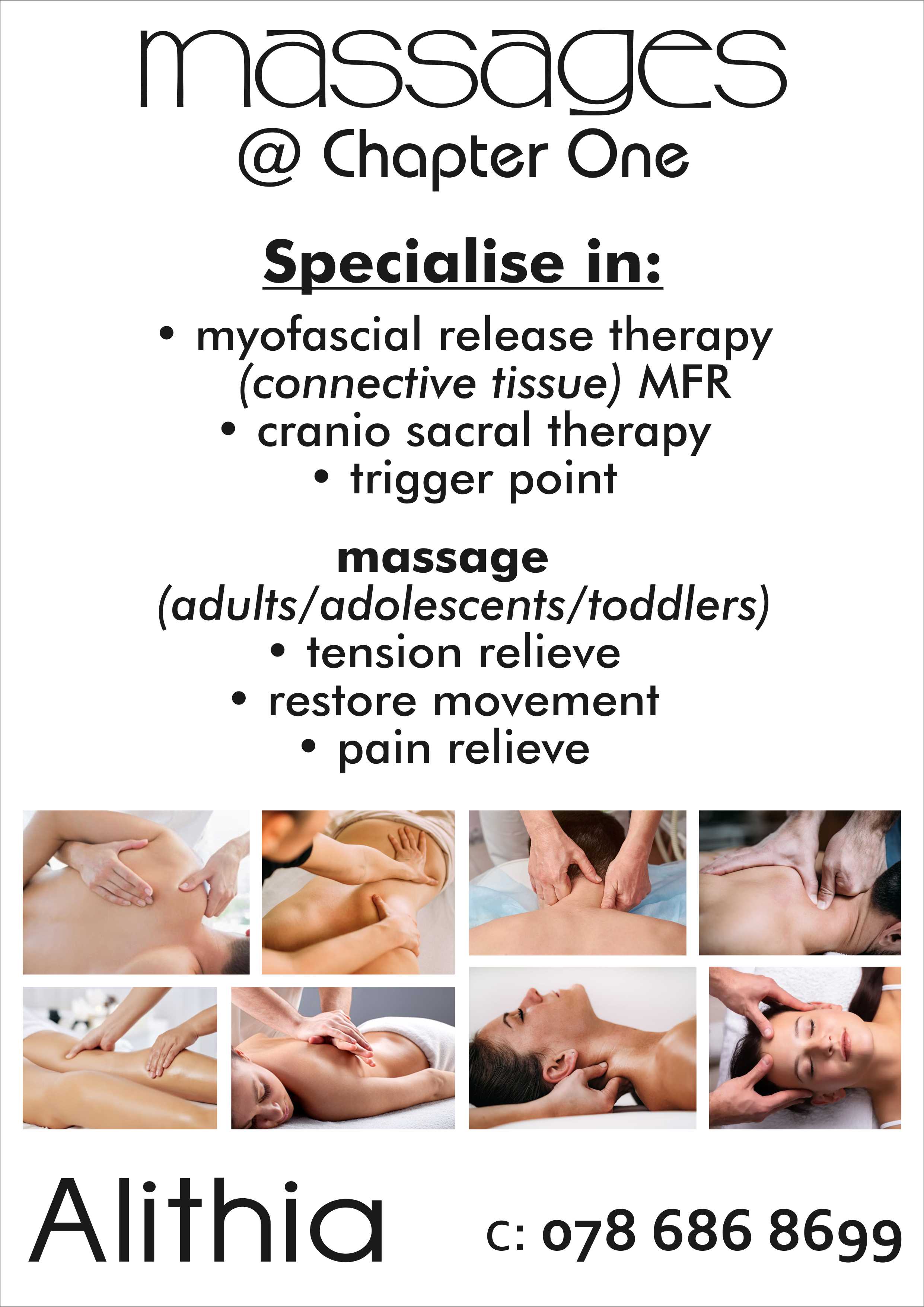 Alithia Massages Poster